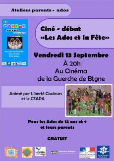 Ciné débat séance gratuite