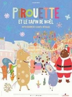 pirouette et le sapin de noël